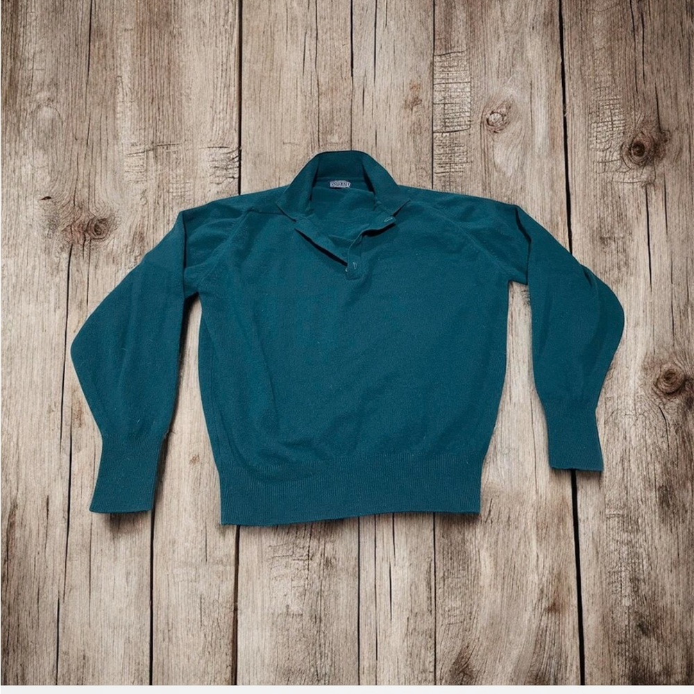 Vintage Lands' End 100%
Lambswool Sweater - Men's XL - Made in England